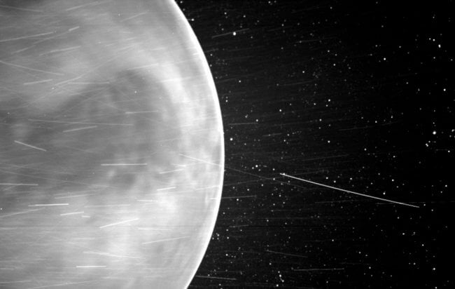 Космический аппарат «Паркер» отправил новую фотографию Венеры. Фото.