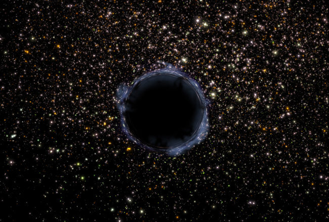 Как умирают черные дыры? Фото.