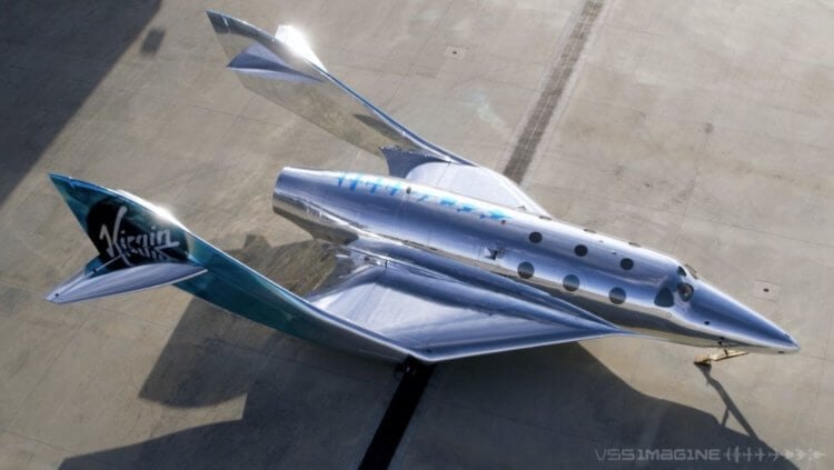 Virgin Galactic представила VSS Imagine. Это новый самолет для космического туризма. Новый космоплан от Virgin Galactic — VSS Imagine. Фото.