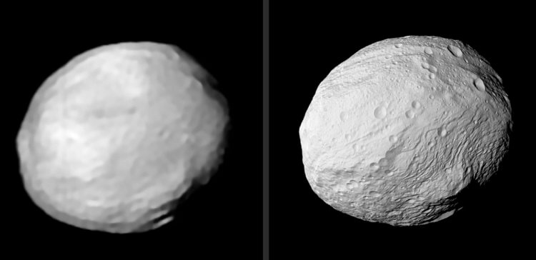 История астероида 2018 LA. Астероид Веста. Фото.