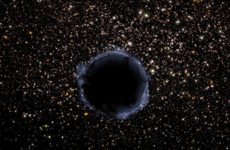 Промежуточные черные дыры. Во Вселенных множество объектов, которые нельзя увидеть с помощью телескопов, улавливающих видимый свет. Фото.