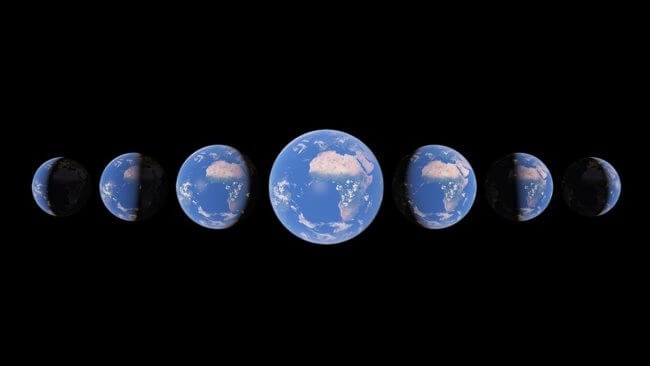 Как изменилась планета Земля за последние 37 лет? Смотрите сами, прямо сейчас. Фото.