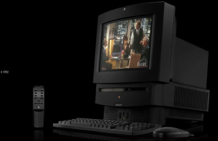 Телевизор от Apple. Macintosh TV. Фото.