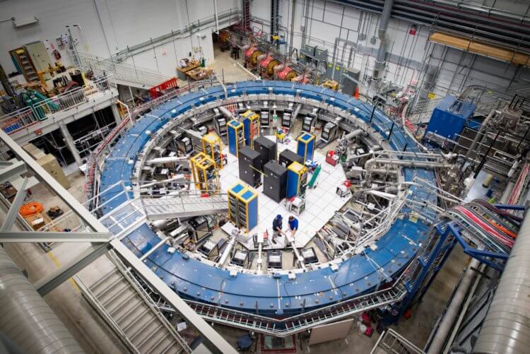 Удивительные открытия. Эксперименты в ЦЕРН на Большом адронном коллайдере также свидетельствуют (если верны), о наличии «новой физики». Фото.