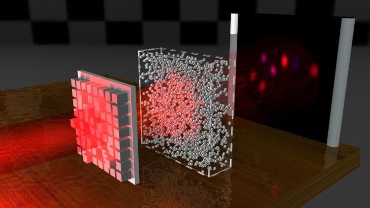 Ученые создают световые волны, которые могут проникать в непрозрачные материалы. Специальные световые волны проникают сквозь непрозрачные материалы. Фото.