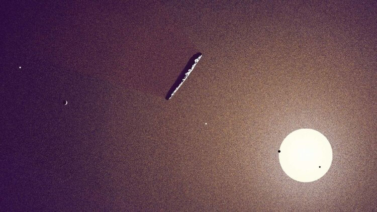 Почему Оумуамуа – не корабль инопланетян? Межзвездный объект в нашей Солнечной системе. Фото.