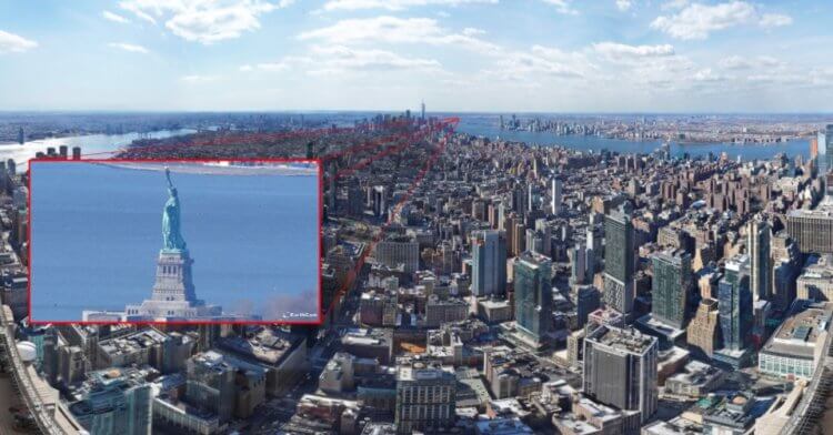 ТОП самых больших фотографий в мире. На них можно рассмотреть каждого человека. Самая большая панорама Нью-Йорка. Фото.