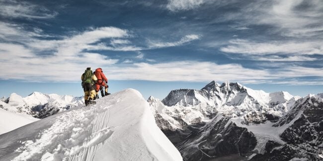 Покорить Эверест: как попасть на самую высокую точку планеты? Фото.