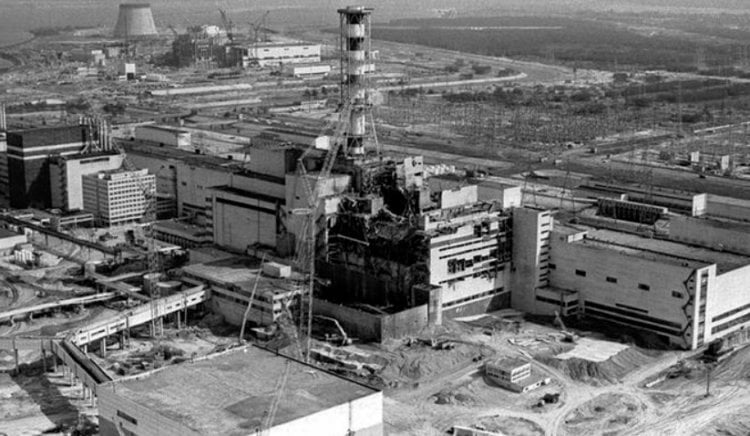 Возобновление ядерных реакций в Чернобыле. ЧАЭС после аварии в 1986 году. Фото.
