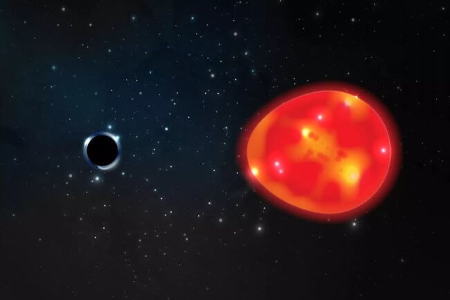В космосе обнаружен «Единорог» – ближайшая к Земле черная дыра. Фото.