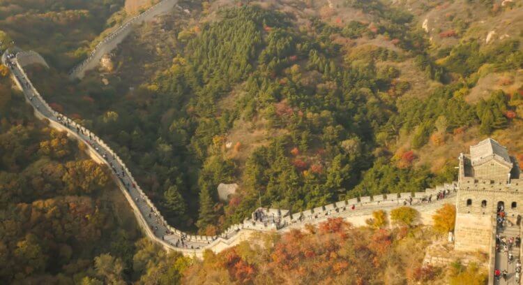 У Китайской стены найдена новая, неизвестная ранее часть. Китайская стена до сих пор изучается и ученые постоянно находят что-то новое. Фото.