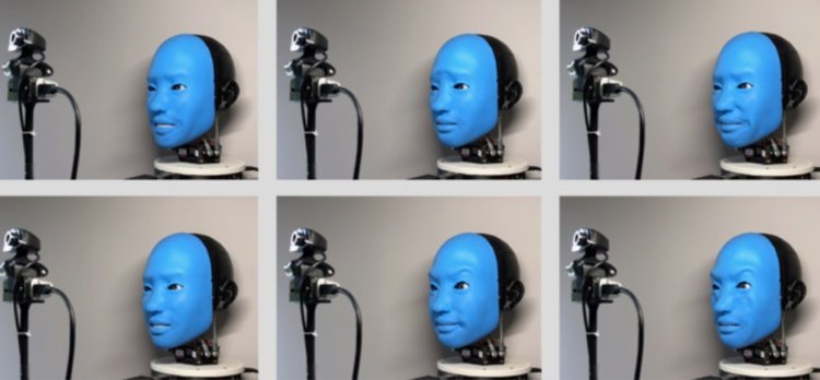 Лучший робот с эмоциями. Эмоции робота EVA. Фото.