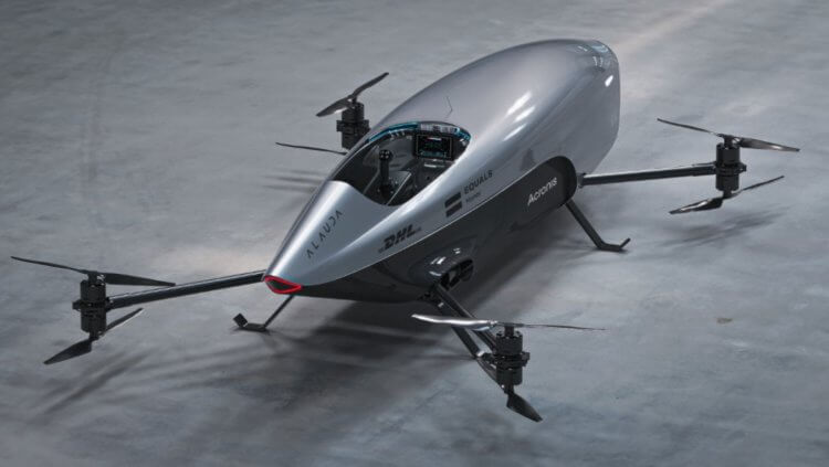 Летательный аппарат для гонок. Первый в мире гоночный летающий автомобиль. Фото.