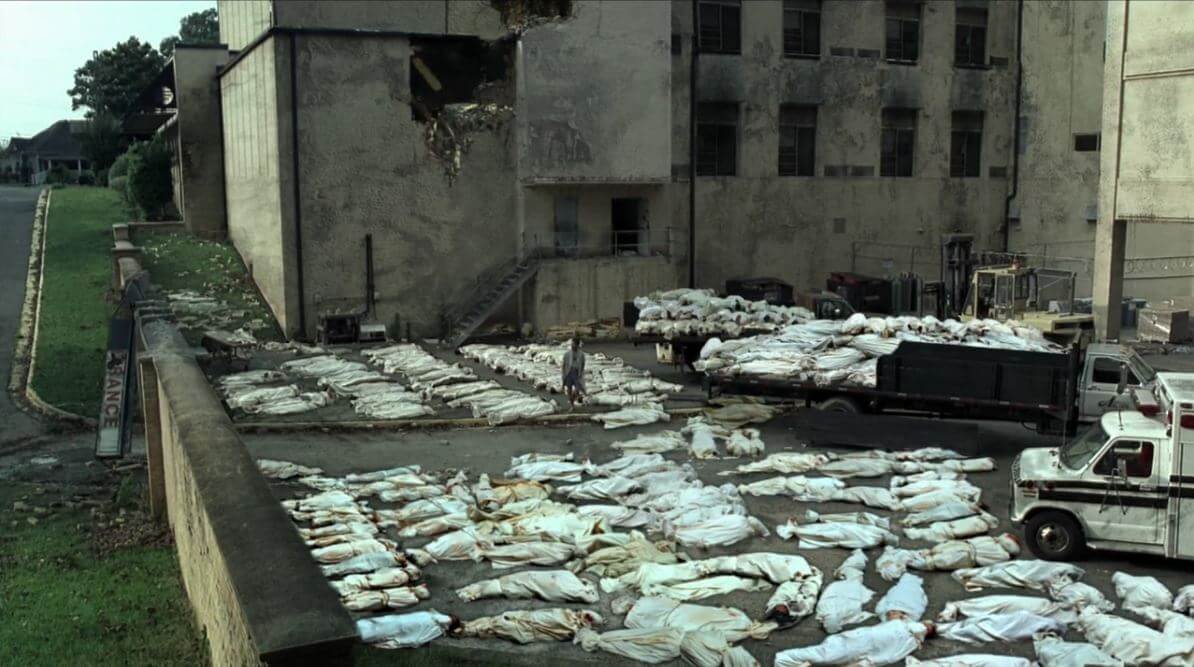 Результы исследования показали, что гипотетический зомби вирус оставит в живых менее 300 человек. Фото.