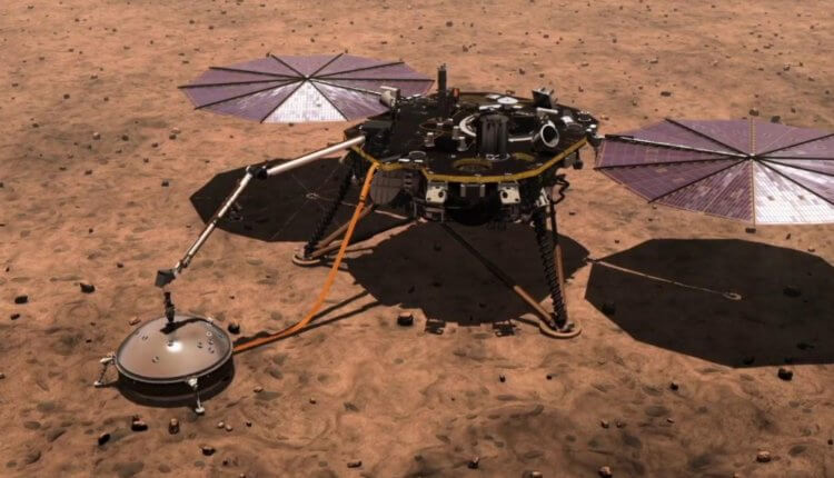 Марсианская миссия InSight на грани провала. Можно ли ее спасти? Кажется, спасти миссию InSight все еще можно, и это отличная новость. Фото.