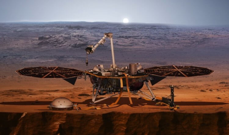 Для чего нужен InSight? Марсианский модуль InSight проработал 3 года, но сможет ли еще? Фото.