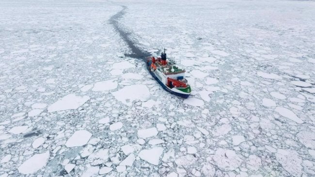 Лед в прибрежных районах Арктики стал вдвое тоньше. Чем это грозит? Фото.