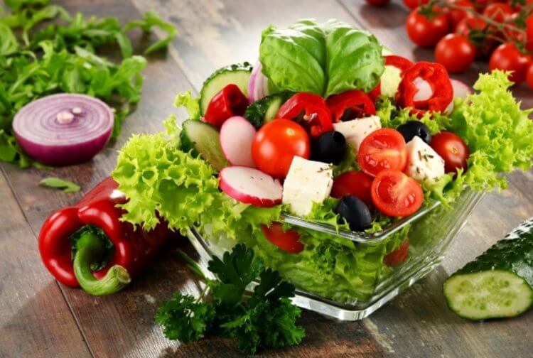 Польза овощей для человека. Считается, что здоровое питание выглядит так. Фото.