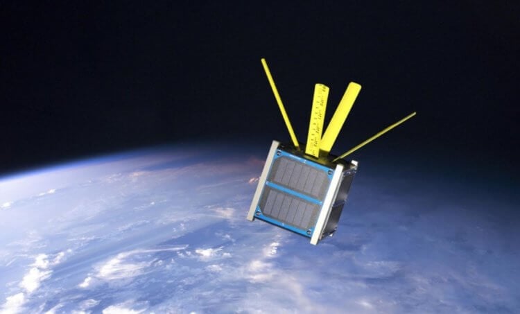 Первый спутник из дерева. Спутник KitSat 2017 года. Фото.