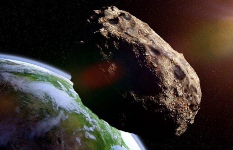 Рядом с Землей пролетел астероид размером с пирамиду. Рядом с нашей планетой пролетел астероид 2008 GO20. Фото.