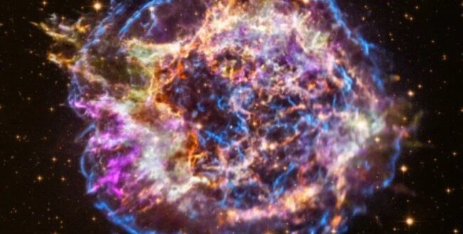 Взрыв сверхновой мог стать причиной массового вымирания на Земле. Фото.