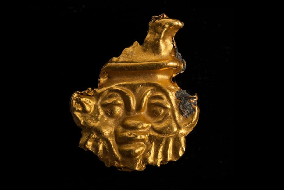 Один из артефактов, найденных в Гераклионе. Фото.