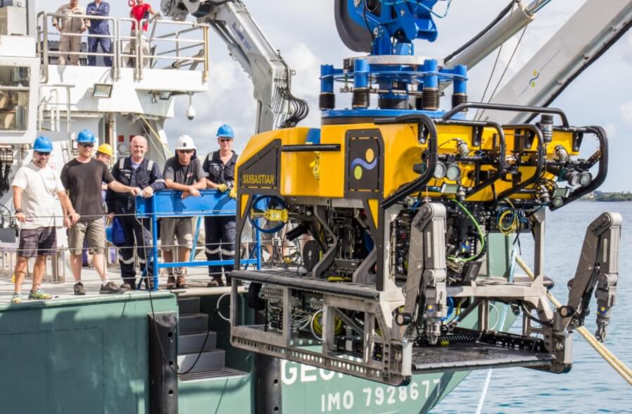 Самые загадочные осьминоги. Подводный робот SuBastian. Фото.