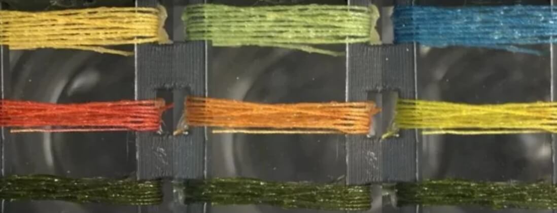 Кому нужна «умная» одежда? Нитки, которые меняют цвет при взаимодействии с глазами. Никакой электроники, только химия. Фото.