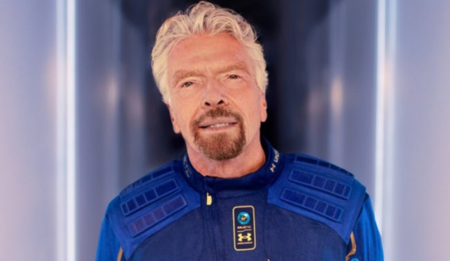 Глава Virgin Galactic Ричард Брэнсон полетит в космос 11 июля. Где смотреть трансляцию? Фото.
