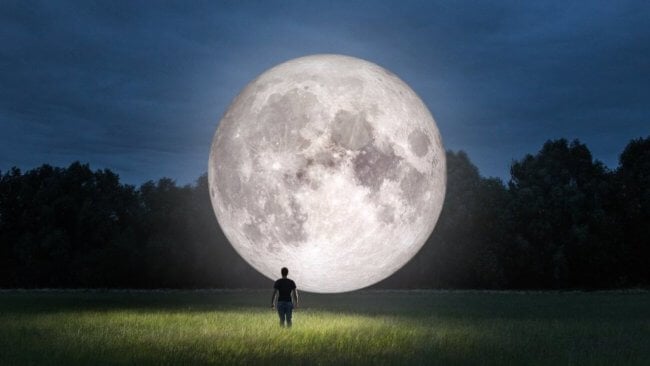 ТОП 5 самых распространенных мифов о Луне. Фото.