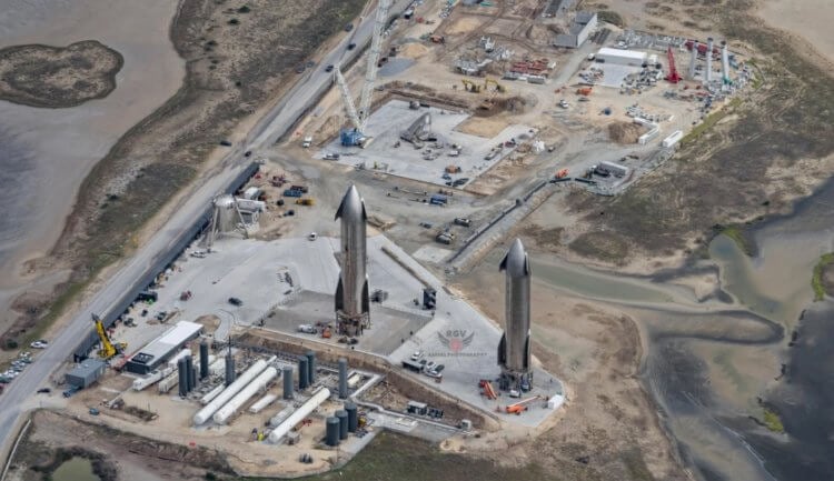Туннель The Boring в Бока-Чика. Частный космодром SpaceX в Бока-Чика. Фото.