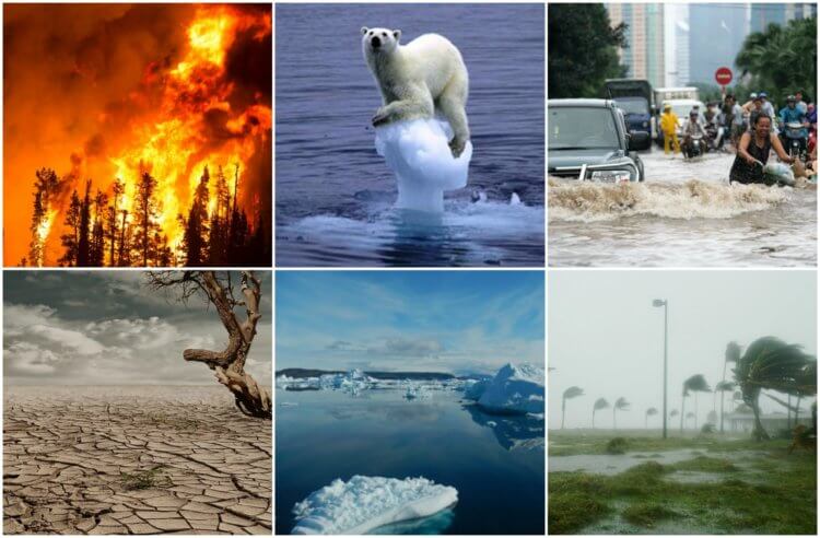 Рост глобальной температуры на 3°C. Изменение климата, в конечном итоге, грозит человечеству исчезновением. Фото.