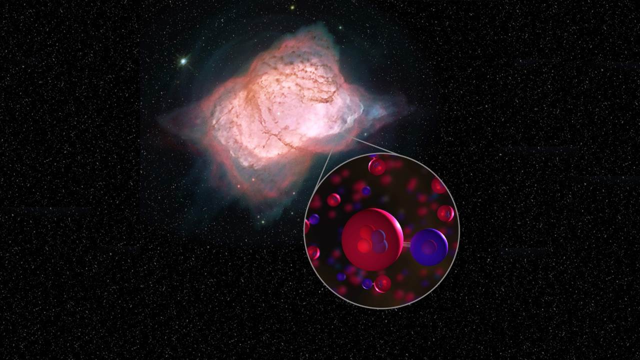 Учёные впервые обнаружили молекулу гидрида гелия в космосе. Фото.
