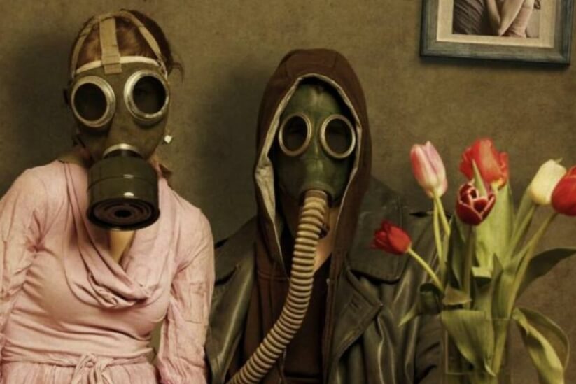 Кажется, с такими темпами половина мира будет вынуждена носить противогазы. Фото.