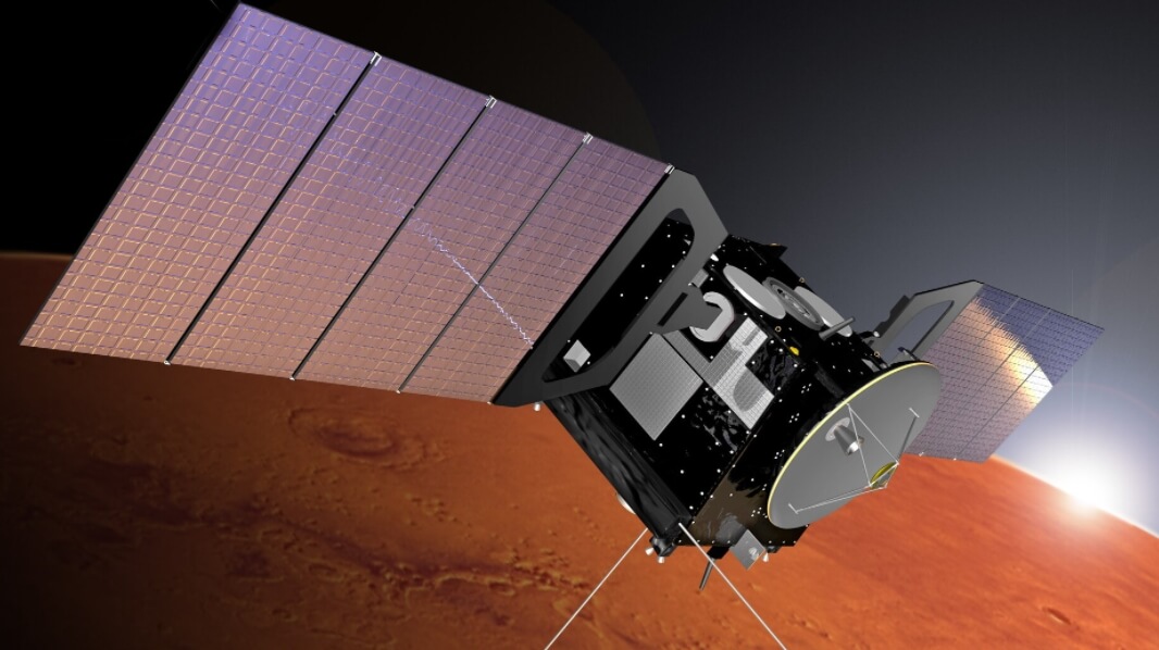 Межпланетная станция Mars Express. Фото.