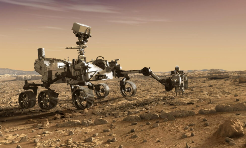 Марсоход Perseverance столкнулся с проблемой, но в целом миссия идет хорошо. Фото.