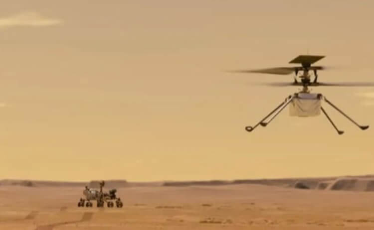 Причина неудачной попытки Perseverance. С выбором нового места для исследований марсоходу должен помочь вертолет Ingenuity. Фото.