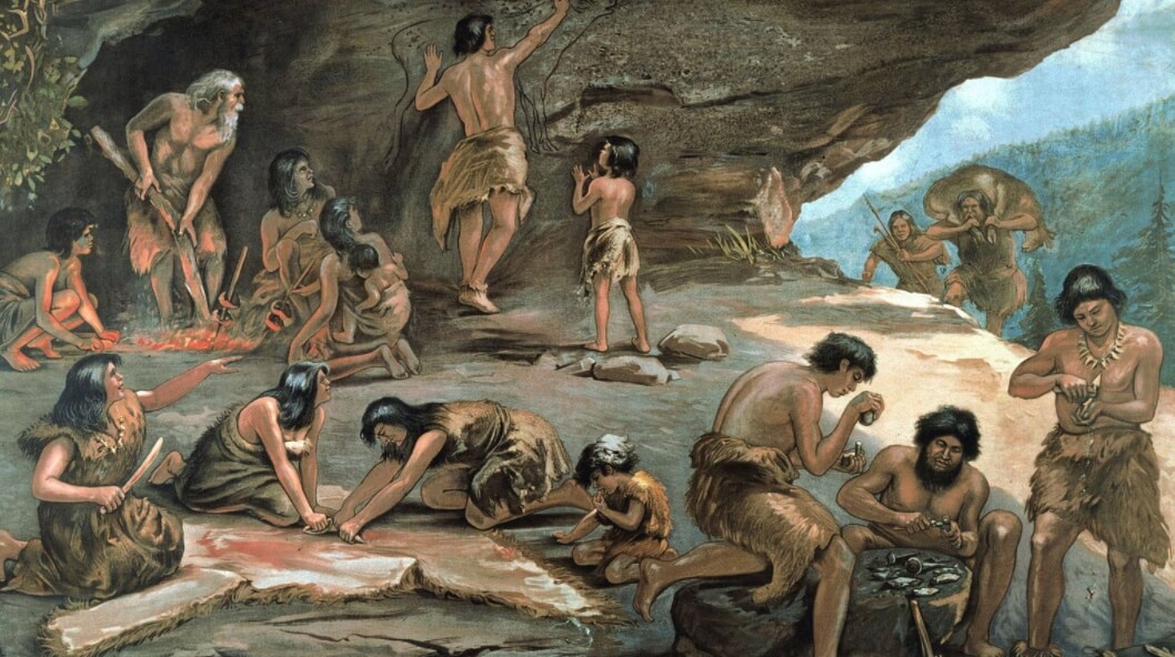 Изначально люди тоже обладали примитивной речью, но с развитием мозга она становилась все сложнее. Фото.