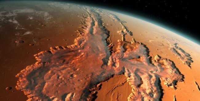 5 неочевидных фактов о Марсе. Фото.