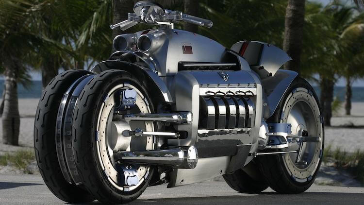 Dodge Tomahawk действительно чертовски брутален. Фото.