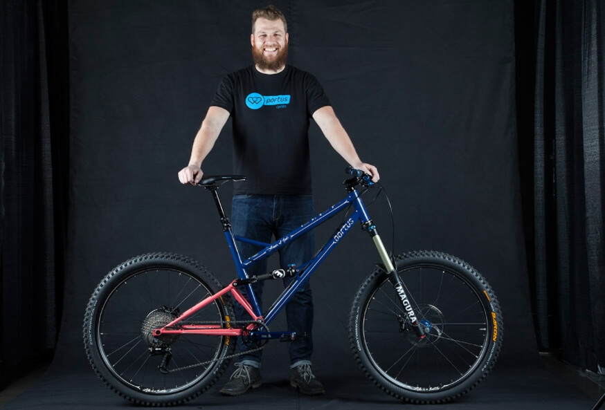 Один из велосипедов Portus Cycles. Фото.