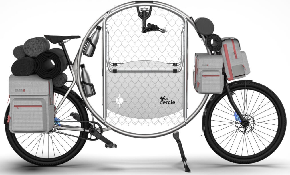 Велосипед Cercle в собранном состоянии. Фото.