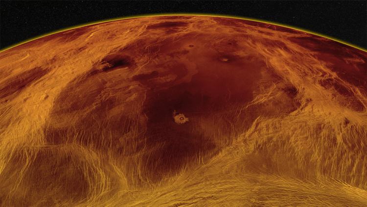 Поверхность Венеры движется как лед, дрейфующий в океане