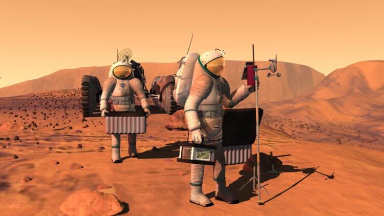 Посадка и другие проблемы. Проблем для человека на Марсе множество. Но многие из них, мы, разумеется, преодолеем. Фото.