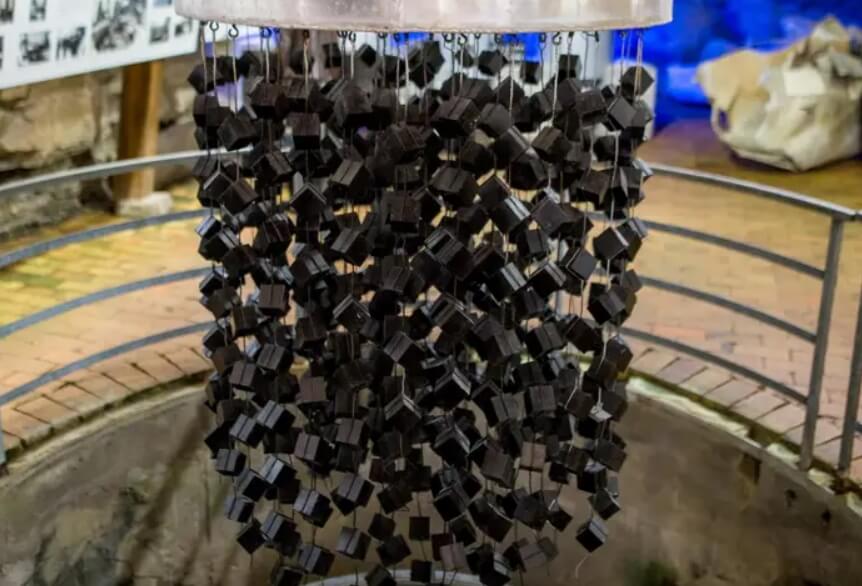 Ядерное оружие нацисткой Германии. Реконструкция большого реактора в одном из музеев Германии. Ядерное оружие нацисткой Германии. Реконструкция большого реактора в одном из музеев Германии. Фото.