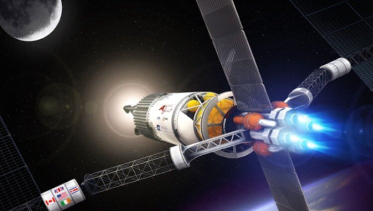 Ядерная ракета Vasimr доставит людей на Марс за один месяц. Опасна ли она? Примерный внешний вид ядерной ракеты Vasimr VX-200SS для полетов на Марс. Фото.