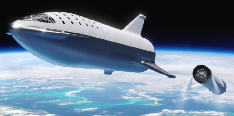 Преимущества ядерных ракет. Для полетов на Марс в будущем планируется также использовать Starship от SpaceX. Фото.