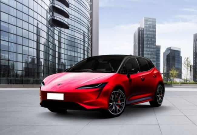 Tesla выпустит автомобиль без руля и педалей за 1,8 миллиона рублей. Фото.