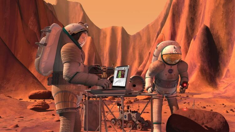 Почему люди до сих пор не полетели на Марс? Космос таит в себе множество опасностей для человека, но наиболее серьезной проблемой является космическая радиация. Фото.