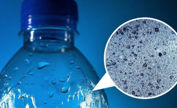 Влияние микропластика на людей. Каждый день мы проглатывает микропластик вместе с водой. Фото.